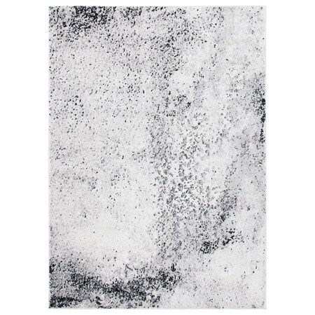 Safavieh Skyler Power Loomed Rectangle Area Rug Silver & Black - 9 x 12 ft. SKY163F-9